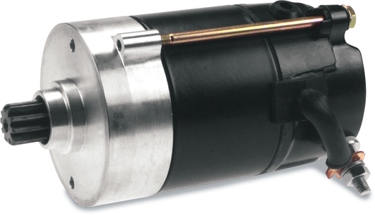 Drag Specialties High-Performance Starter Motor 1.4kW - Hitachi Black 80-1005