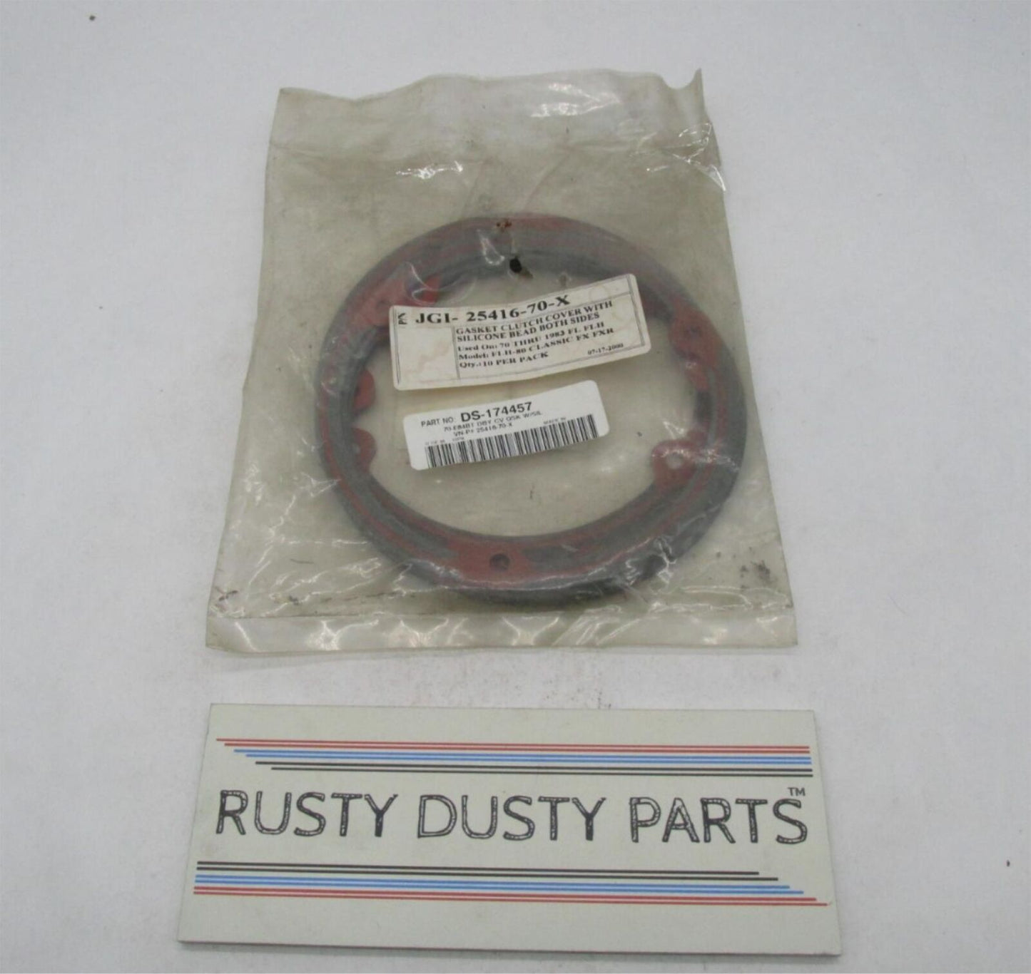 Lot of 6 Harley James Gasket Clutch Derby Cover Gaskets JGI-25416-70-X