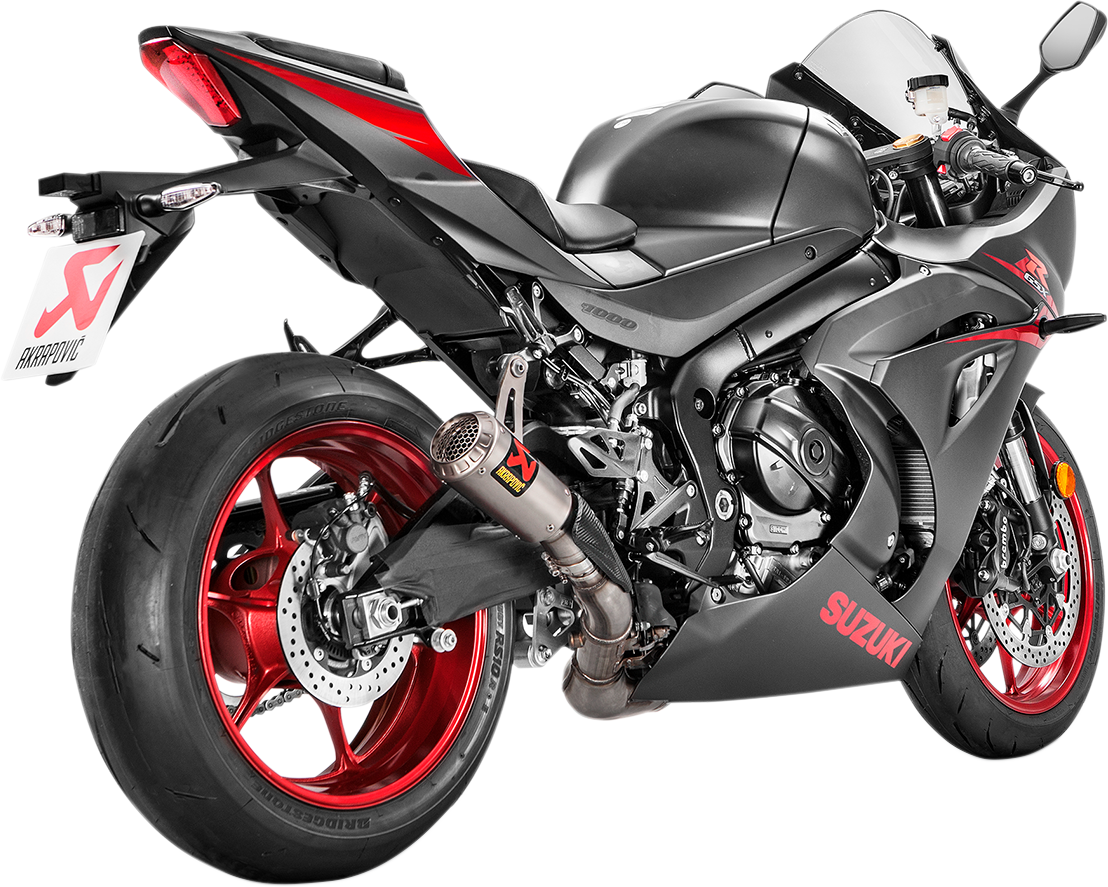 Akrapovic Slip-On Muffler Titanium S-S10SO13-CUBT