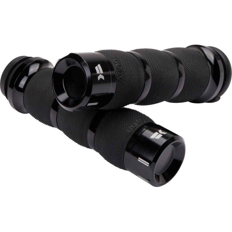 Khrome Werks Air Cushion Klassic Grips Black 500190