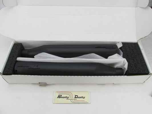 Set of Harley Screamin Eagle Touring Street Cannon Mufflers 64900616 64900619