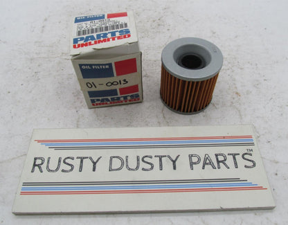 Parts Unlimited Kawasaki Oil Filter 01-0013 16097-1002