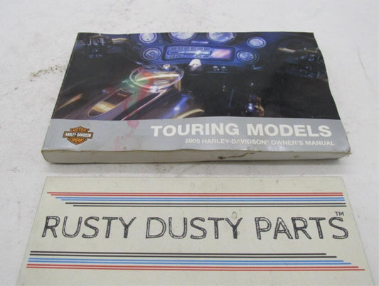 Harley-Davidson Official Factory 2005 Touring Owner's Manual Book 99466-05