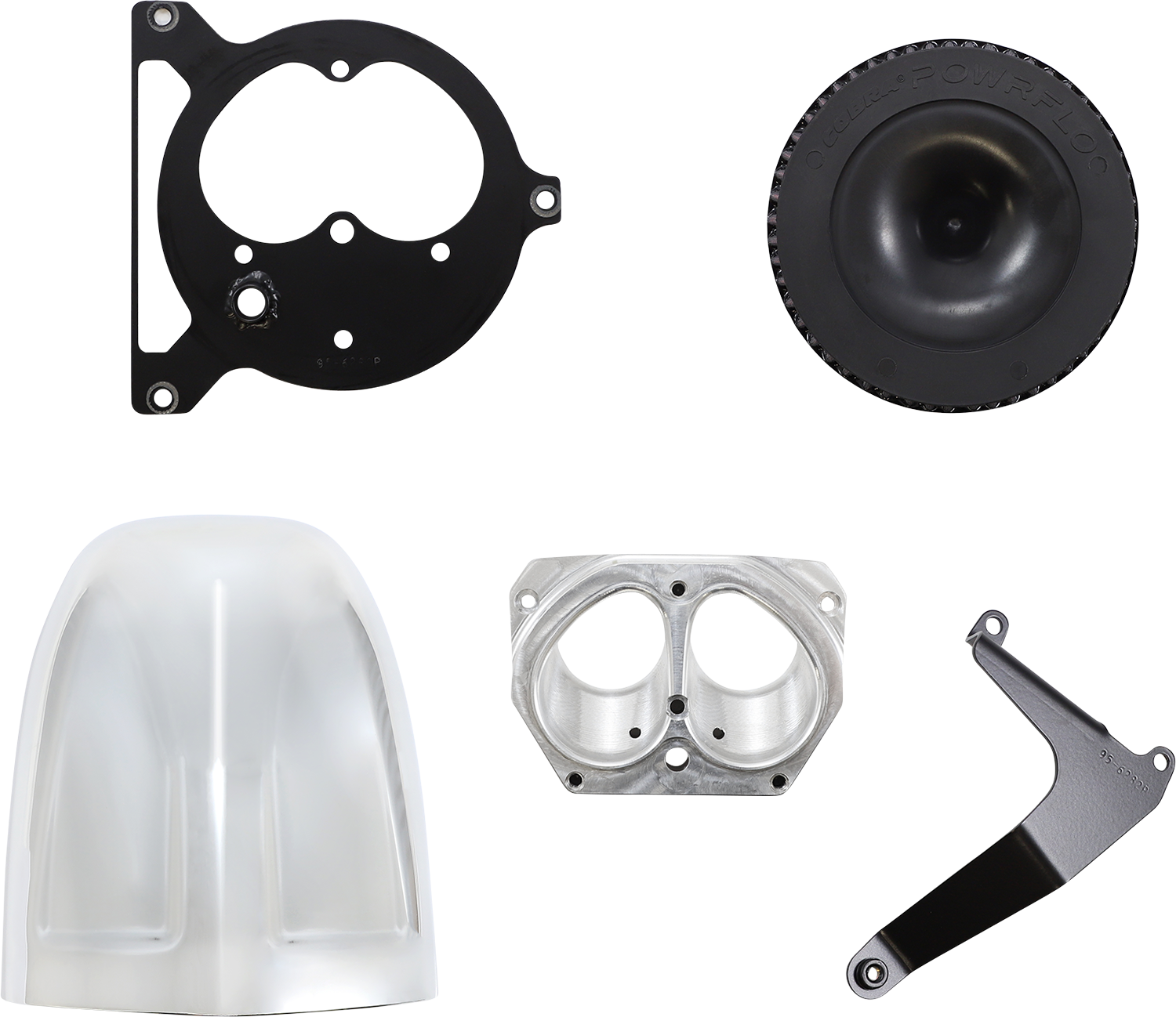 Cobra PowrFlo Air Intake Chrome 06-0225-SB