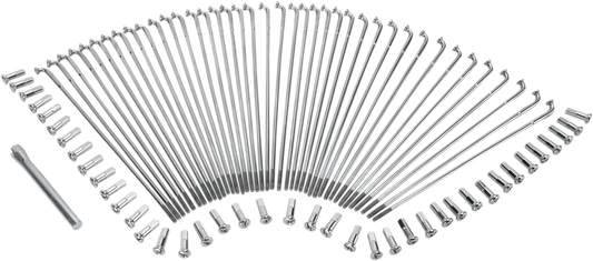 Stainless Steel 8 1/4in. Spoke Set for Drop Center Rim 19in 0211-0122