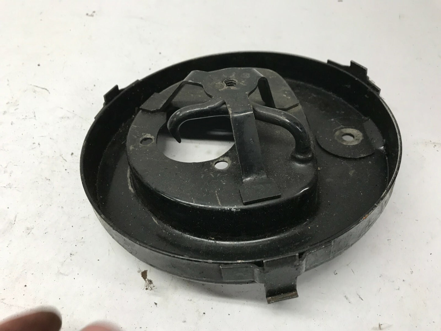 harley davidson panhead backing plate air cleaner intake cover