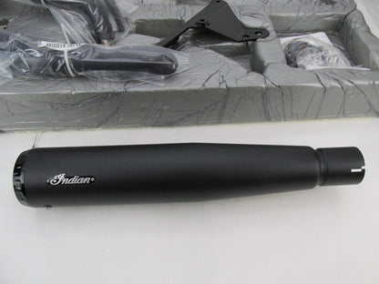 Indian Genuine OEM NOS Complete 2 into 1 Black Exhaust System 2884111-