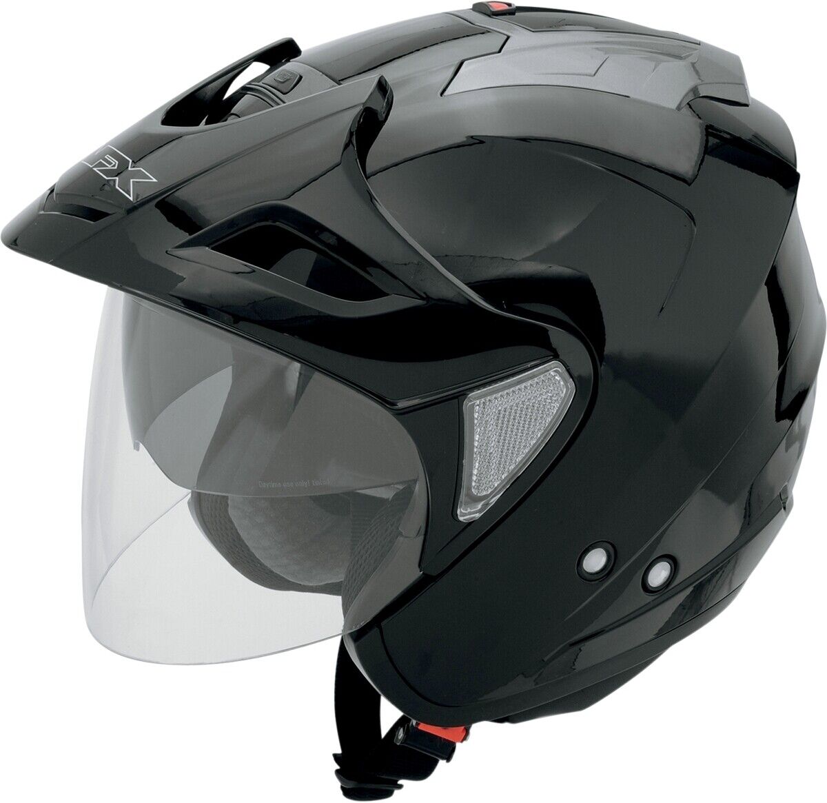 AFX FX-50 Solid Helmet Black Md 0104-1365