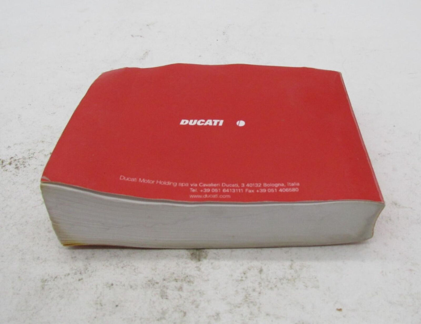 Ducati Official Factory Monster 1100 1100S Motorcycle Owner's Manual Book