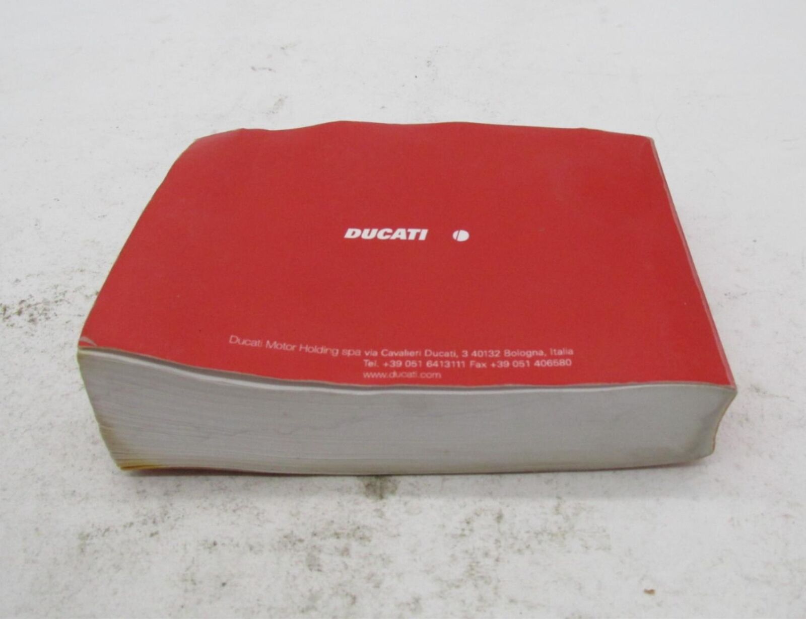 Ducati Official Factory Monster 1100 1100S Motorcycle Owner's Manual Book