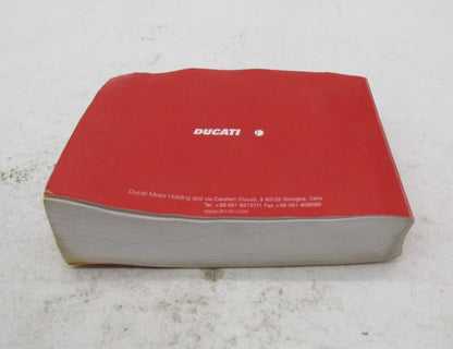 Ducati Official Factory Monster 1100 1100S Motorcycle Owner's Manual Book
