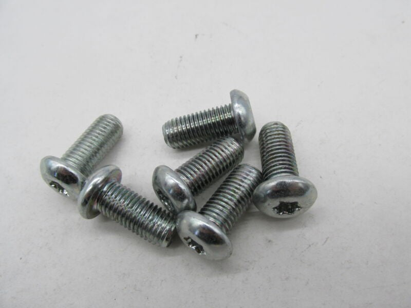 Lot of 6 Harley Davidson Genuine NOS Button Head Tork Screws 2534