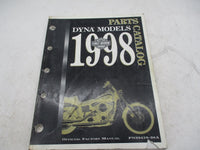 Harley Davidson Official Facotry 1998 Dyna Parts Catalog 99439-98A