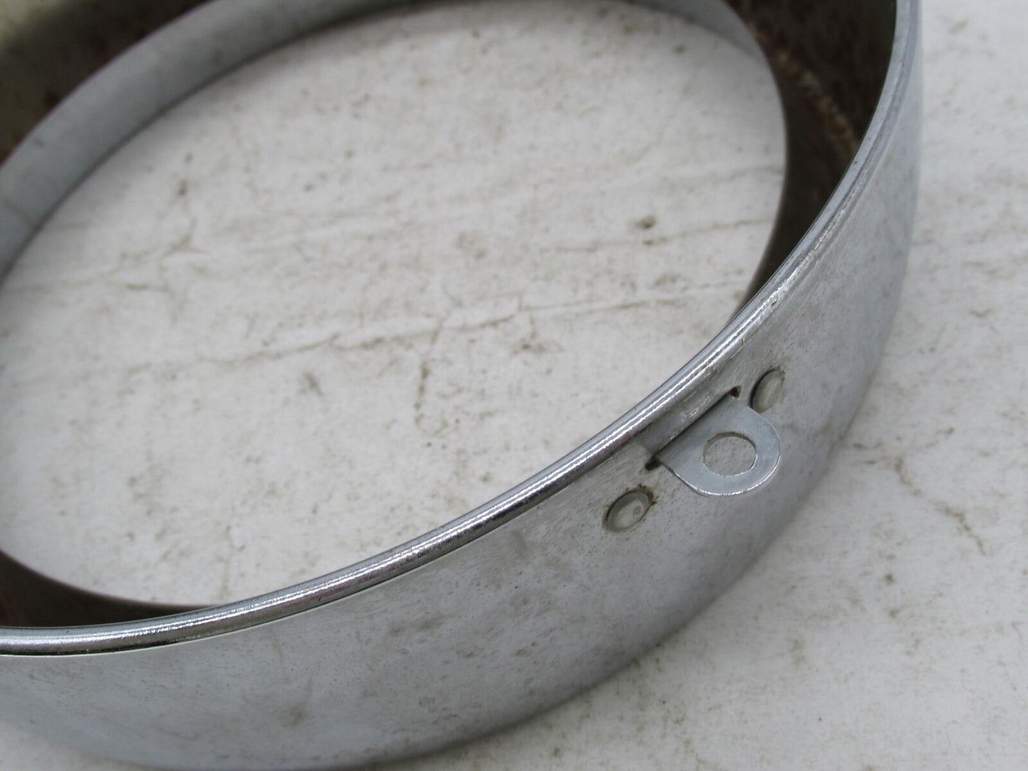 Harley Davidson Genuine 8" Chrome Headlight Fairing Ring 2.25" Deep