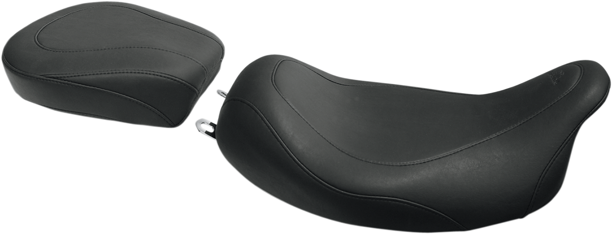 Mustang Wide Tripper Solo and Rear Seats Black 76692