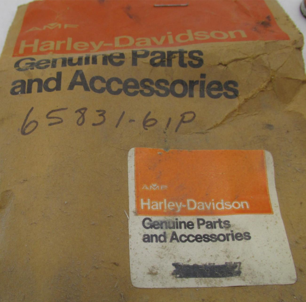 Lot of 7 Harley-Davidson Genuine Aermacchi NOS Exhaust Pipe Gaskets 65831-61P