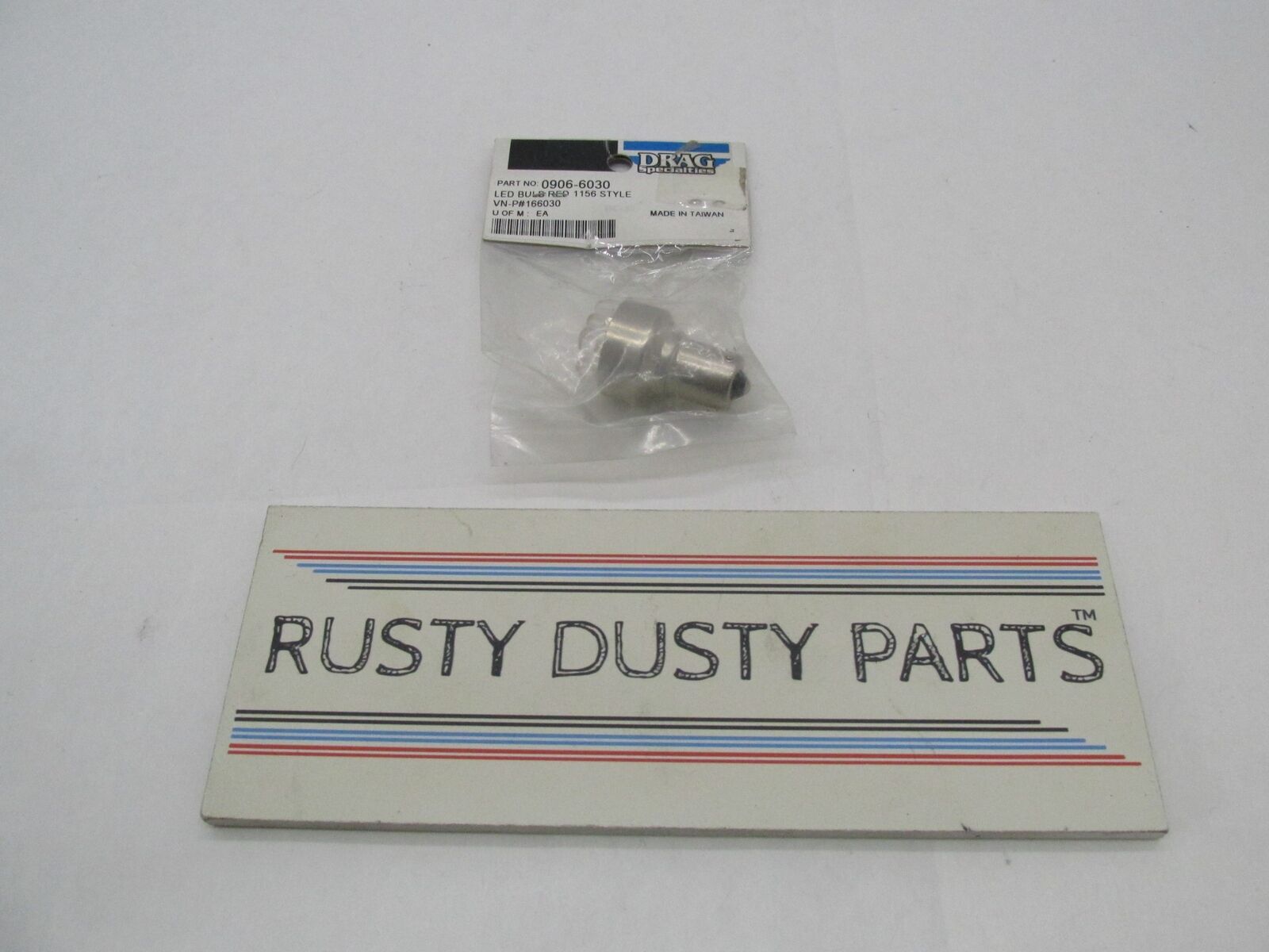 Harley Davidson Drag Specialties Red LED Bulb 1156 Style 0906-6030