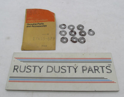 Lot of 10 Harley Davidson Genuine NOS Aermacchi Lock Washers 17415-67P