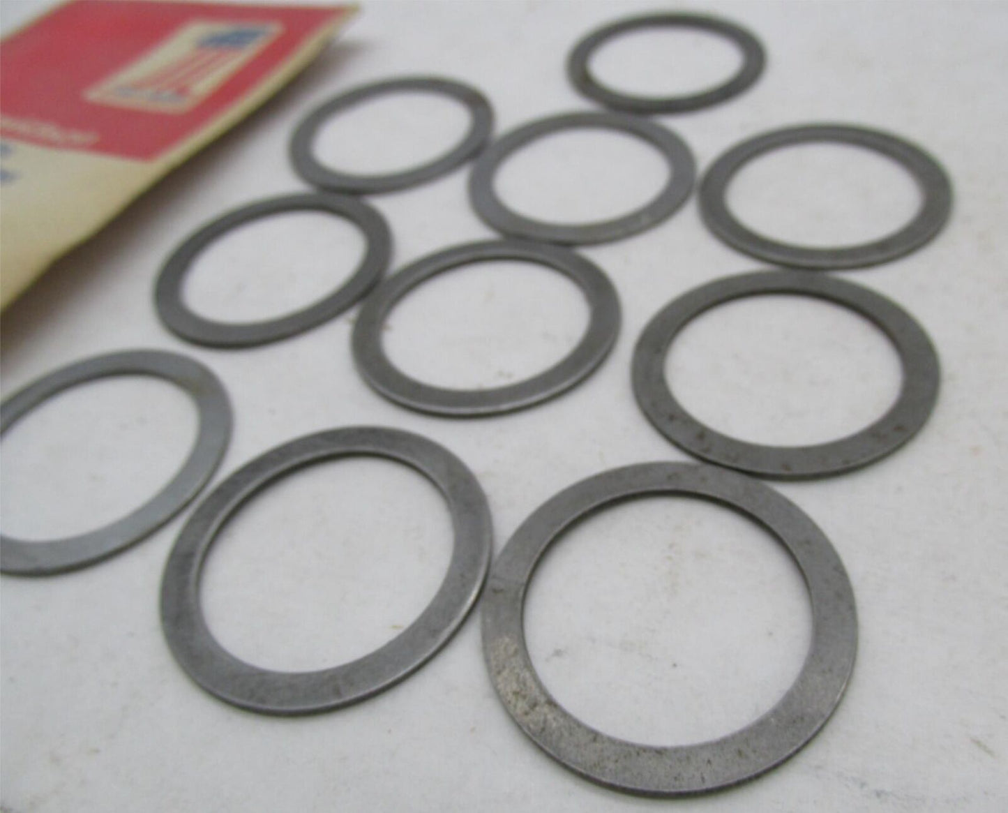 Lot of 10 Harley-Davidson Genuine NOS Aermacchi Crank Thrust Washers 24423-74P