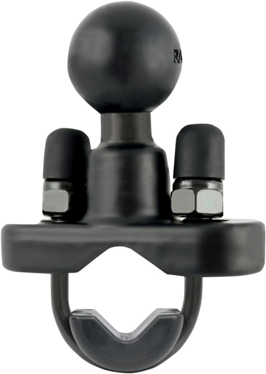 Ram Mounts RAM Composite Handlebar Rail Mount with Diamond Base & Stainless S...