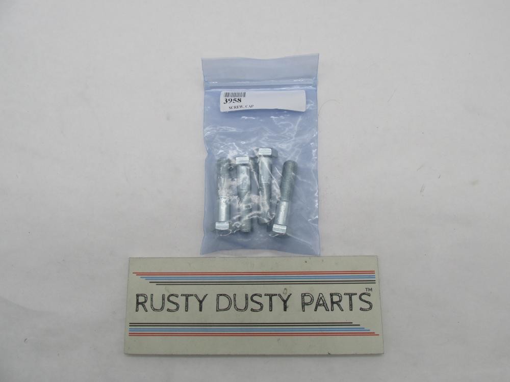 Lot of 4 Harley-Davidson Genuine NOS AMF Shock Absorber Bolts 3958