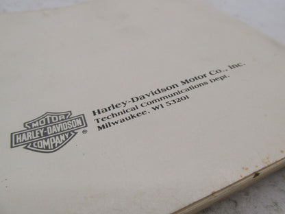 Harley-Davidson Official Factory 1986 5-Speed FXST Owner's Manual 99460-86