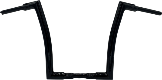 Fat Baggers, Inc. 1-1/2" EZ Install Flat Top Handlebar 14" Black 608014-B