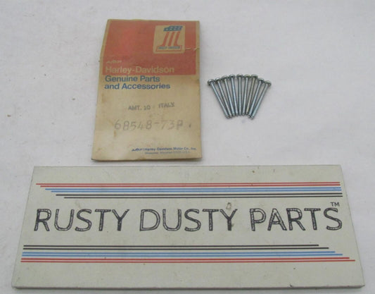 Lot of 9 Harley-Davidson Genuine NOS Aermacchi Light Lens Screws 68548-73P