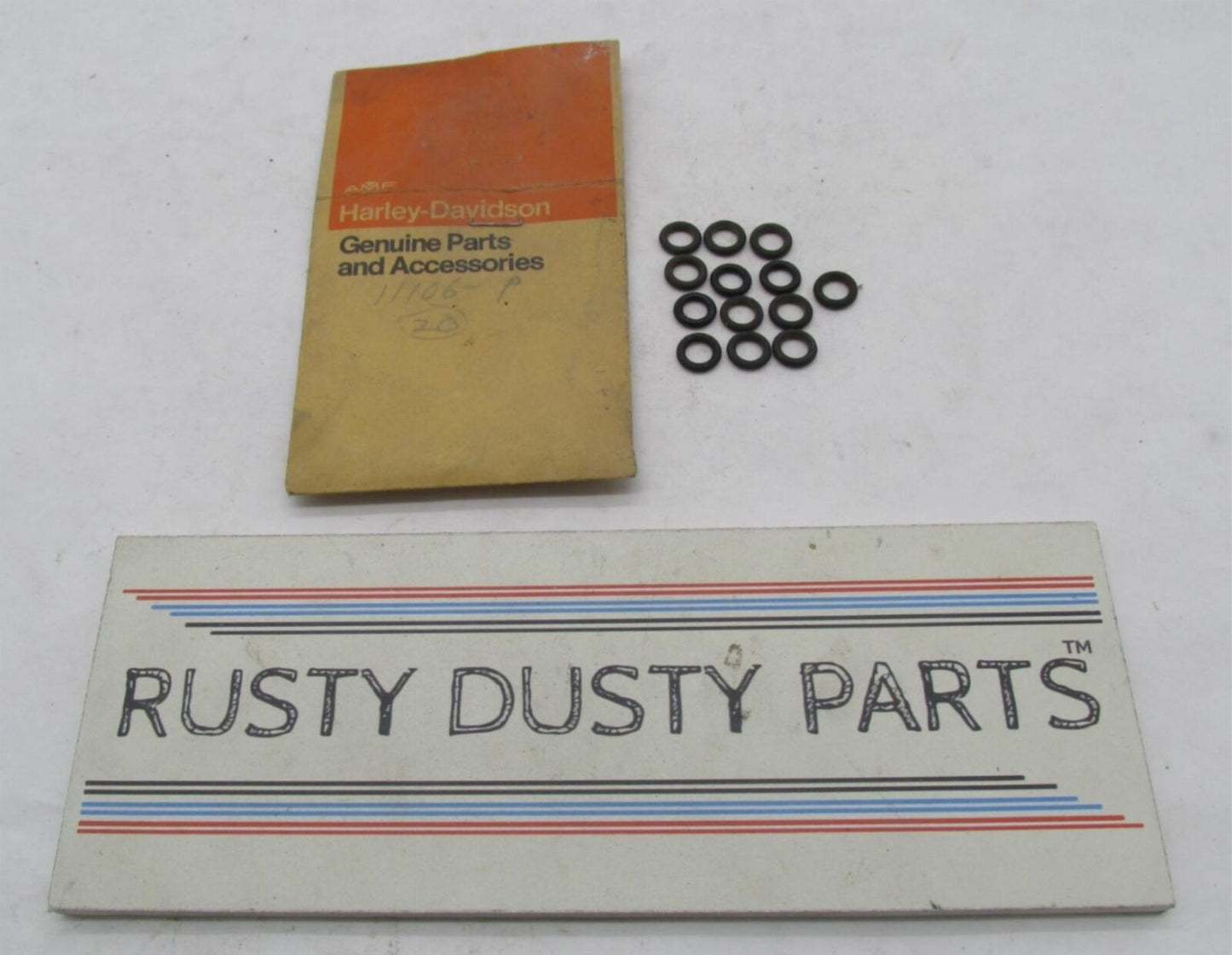 Lot of 13 Harley-Davidson Genuine NOS Aermacchi O-Rings 11106P