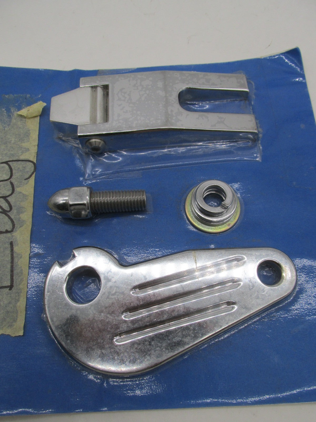 Badlands Harley Davidson Chrome Side Mount  License Hinge 2030-0545