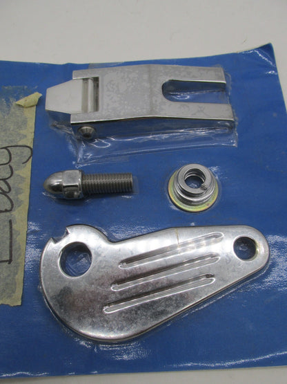 Badlands Harley Davidson Chrome Side Mount  License Hinge 2030-0545