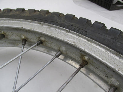 Rickman Enduro Akron 21X2.75 Front Wheel with Tire and Drum Brake