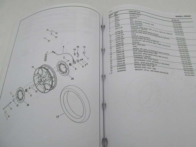 Harley-Davidson Official Factory 2013 FLHRSE5 Models Parts Catalog 994