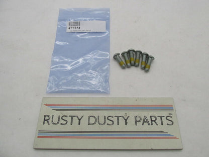 Lot of 6 Harley Davidson Genuine NOS Hex Socket Button Head Screws 4772M
