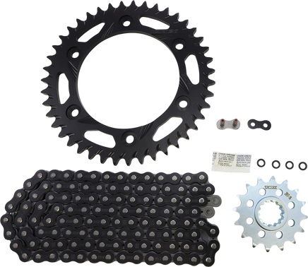 Vortex Chain and Sprocket Kit Black CKG7611