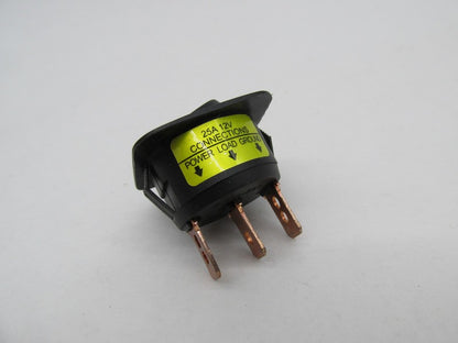 Electro Force Black 25 Amp Rocker Switch 89420