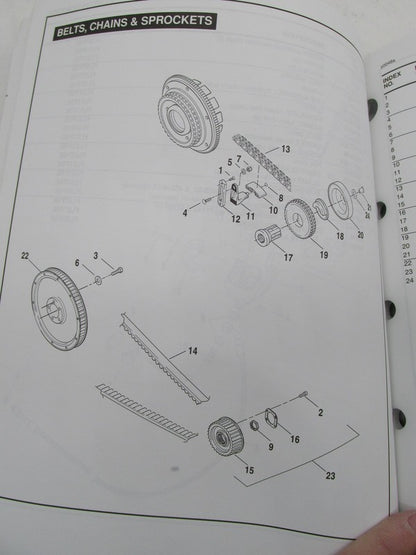 Harley-Davidson Official Factory 2005 FLSTFSE Models Parts Catalog Boo