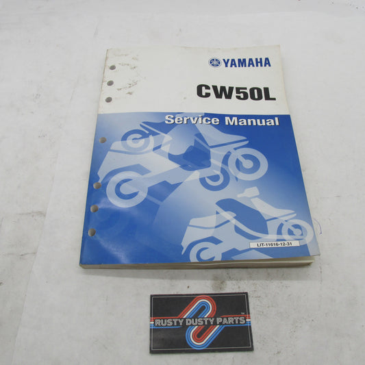 Yamaha OEM SERVICE MANUAL CW50L 1999 CW50 LIT-11616-12-31