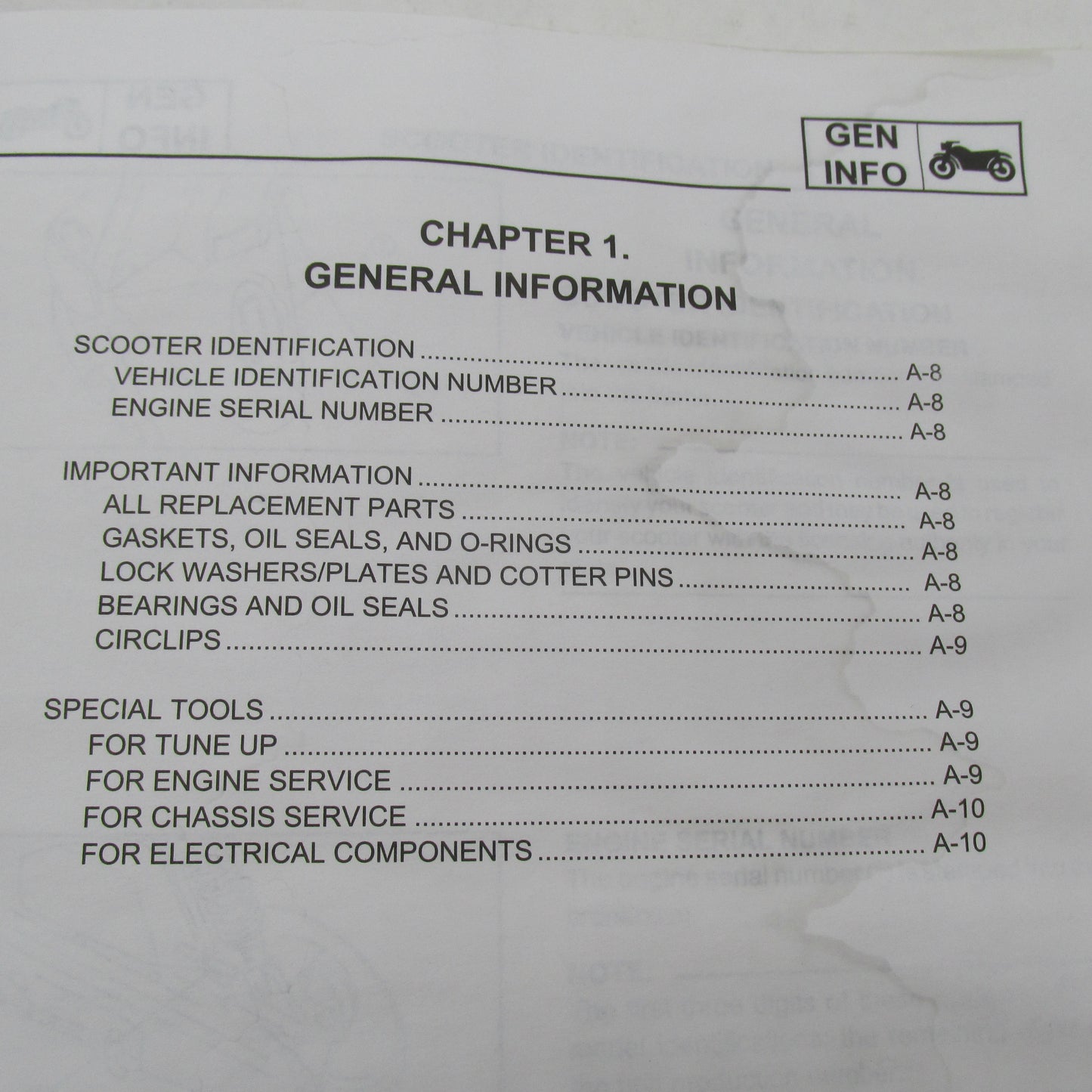 Yamaha OEM SERVICE MANUAL CW50L 1999 CW50 LIT-11616-12-31