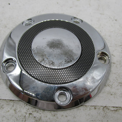 Harley Davidson OEM Chrome and Mesh 5 Hole Timing Cover with Hardware
