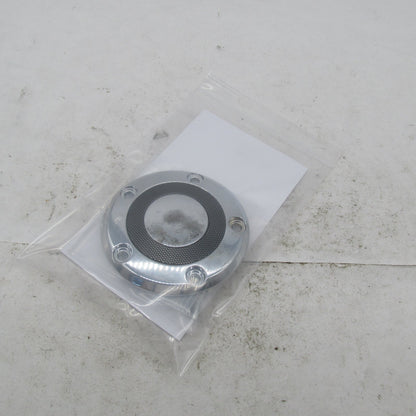 Harley Davidson OEM Chrome and Mesh 5 Hole Timing Cover with Hardware