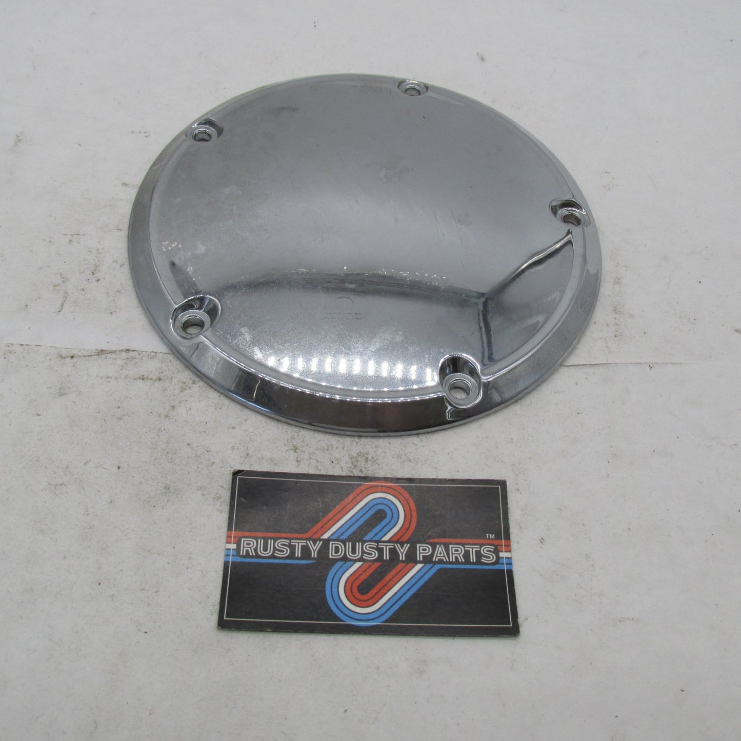 Harley Davidson OEM Twin Cam Softail & Dyna Chrome Derby Clutch Cover