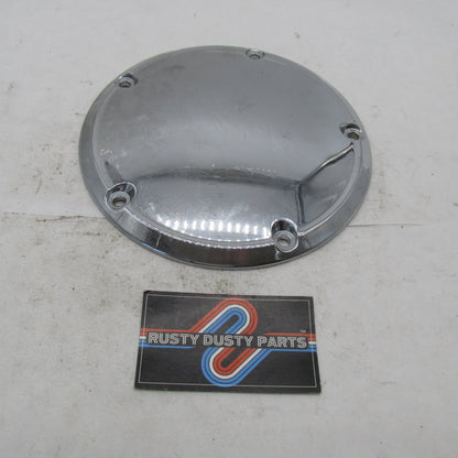 Harley Davidson OEM Twin Cam Softail & Dyna Chrome Derby Clutch Cover