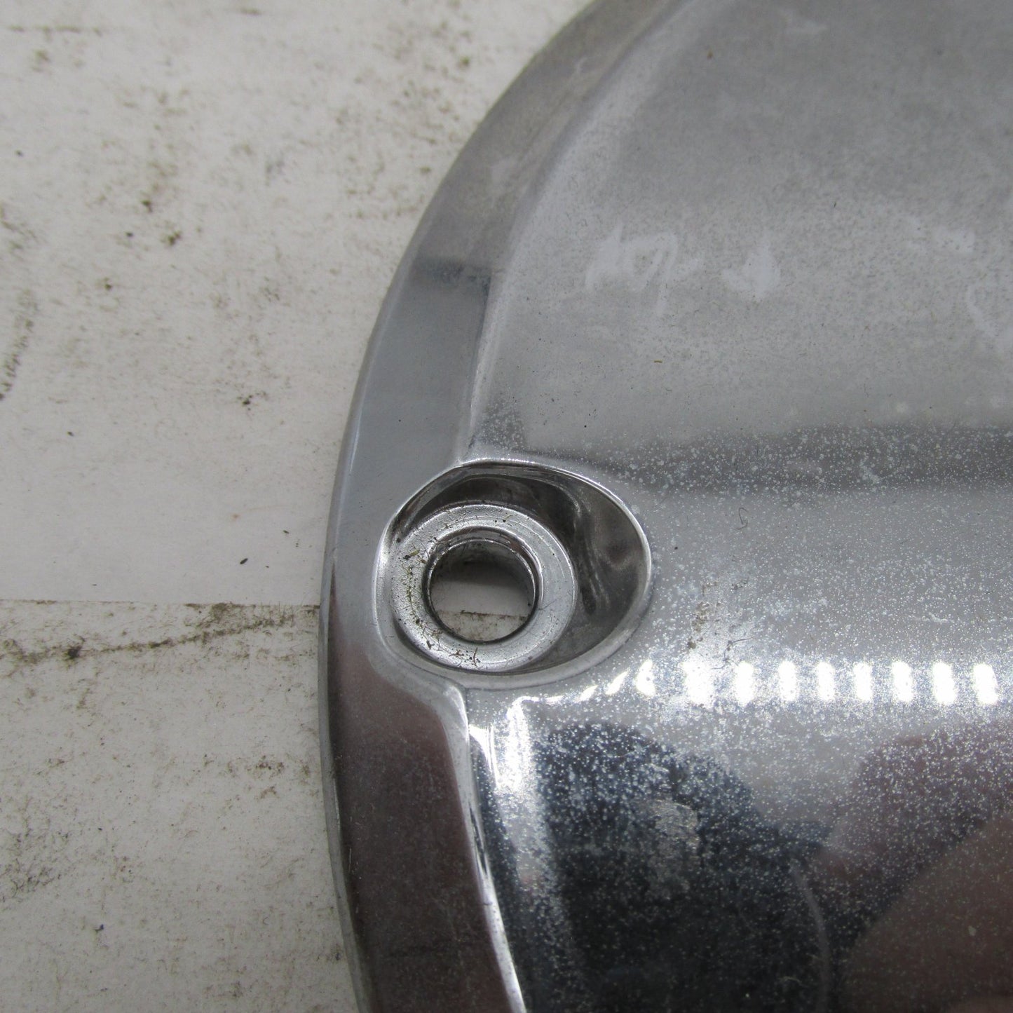 Harley Davidson OEM Twin Cam Softail & Dyna Chrome Derby Clutch Cover