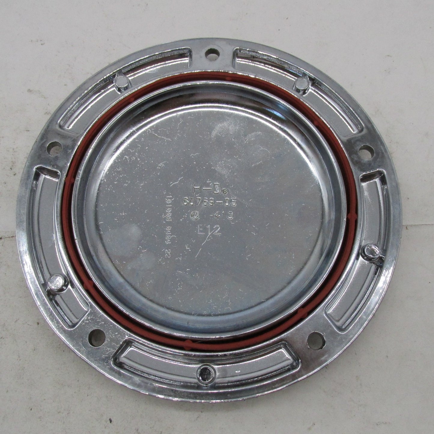 Harley Davidson OEM Twin Cam Softail & Dyna Chrome Derby Clutch Cover