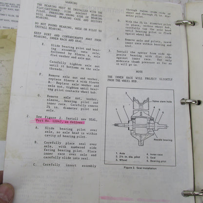 Harley Davidson Genuine 1980s-1990s Accessory Installation Instruction