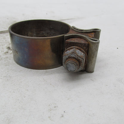 Lot of 3 Harley-Davidson OEM 1.75" 1-3/4" Heavy Duty Muffler Clamps 65