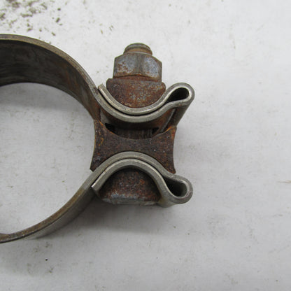 Lot of 3 Harley-Davidson OEM 1.75" 1-3/4" Heavy Duty Muffler Clamps 65