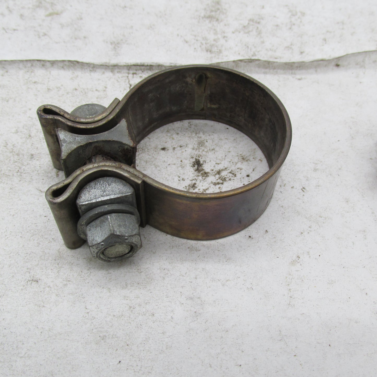 Lot of 3 Harley-Davidson OEM 1.75" 1-3/4" Heavy Duty Muffler Clamps 65