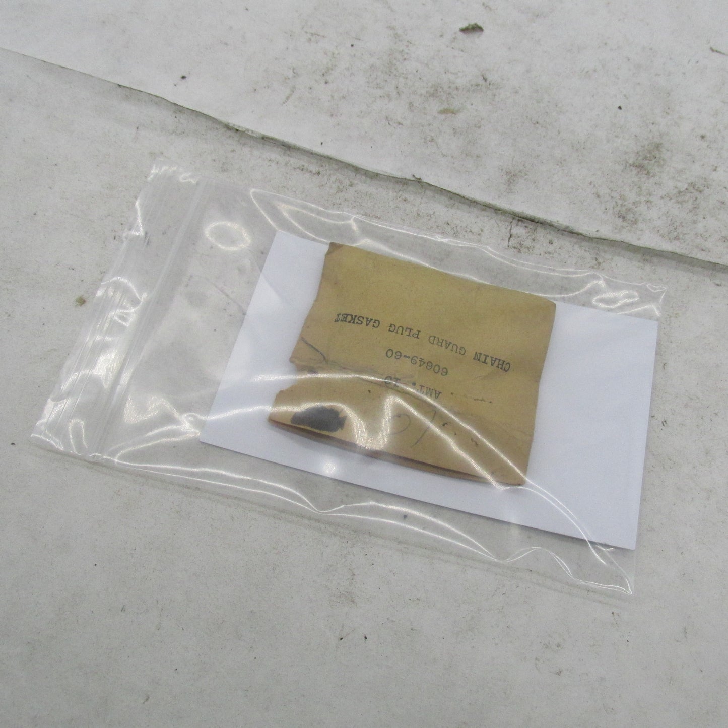 Lot of 14 Harley-Davidson OEM NOS Chain Guard Plug Gaskets 60649-60